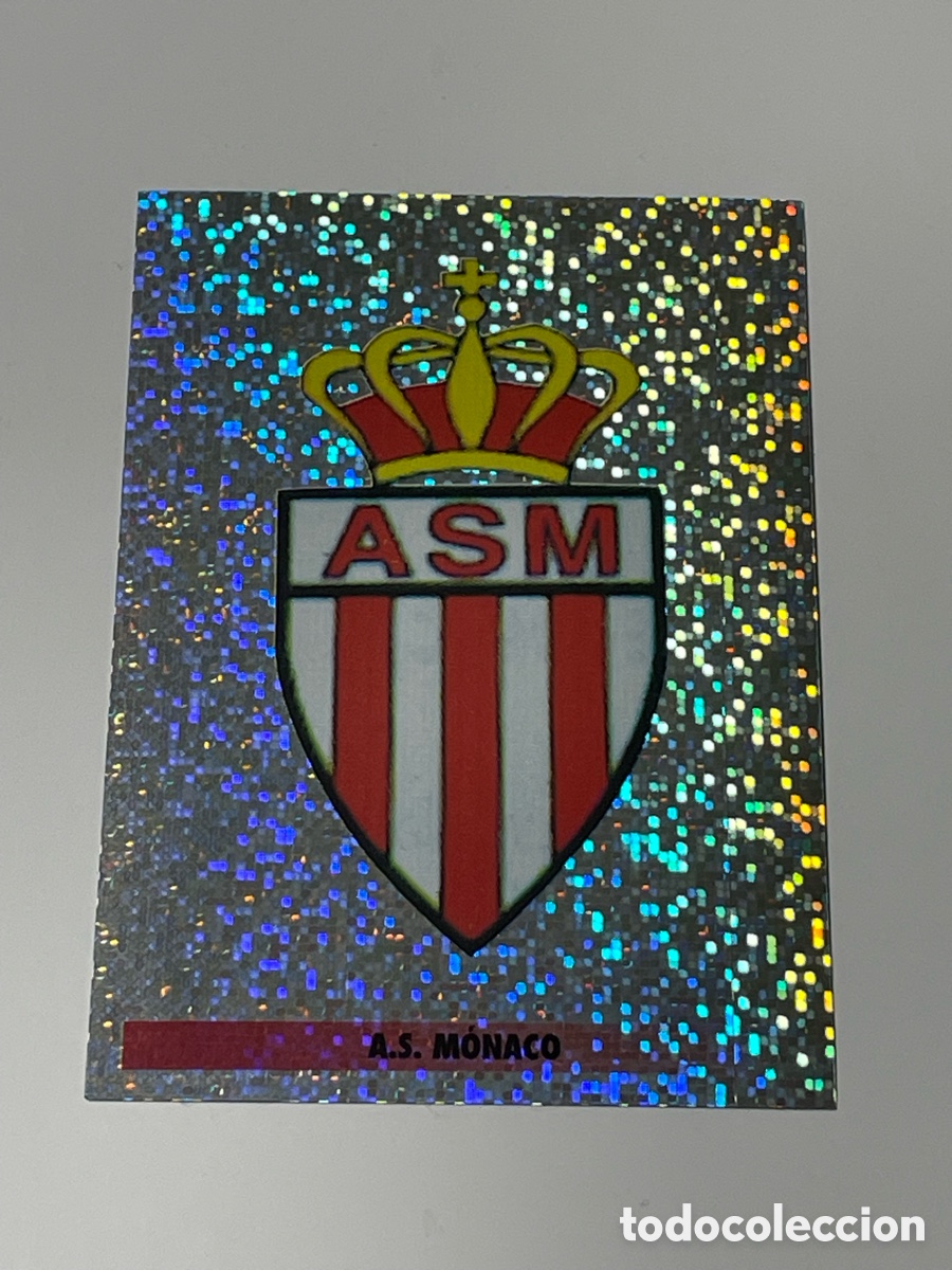 Cromos de F&uacute;tbol: Escudo M&oacute;naco Panini Los mejores equipos de Europa 1996/97 #170