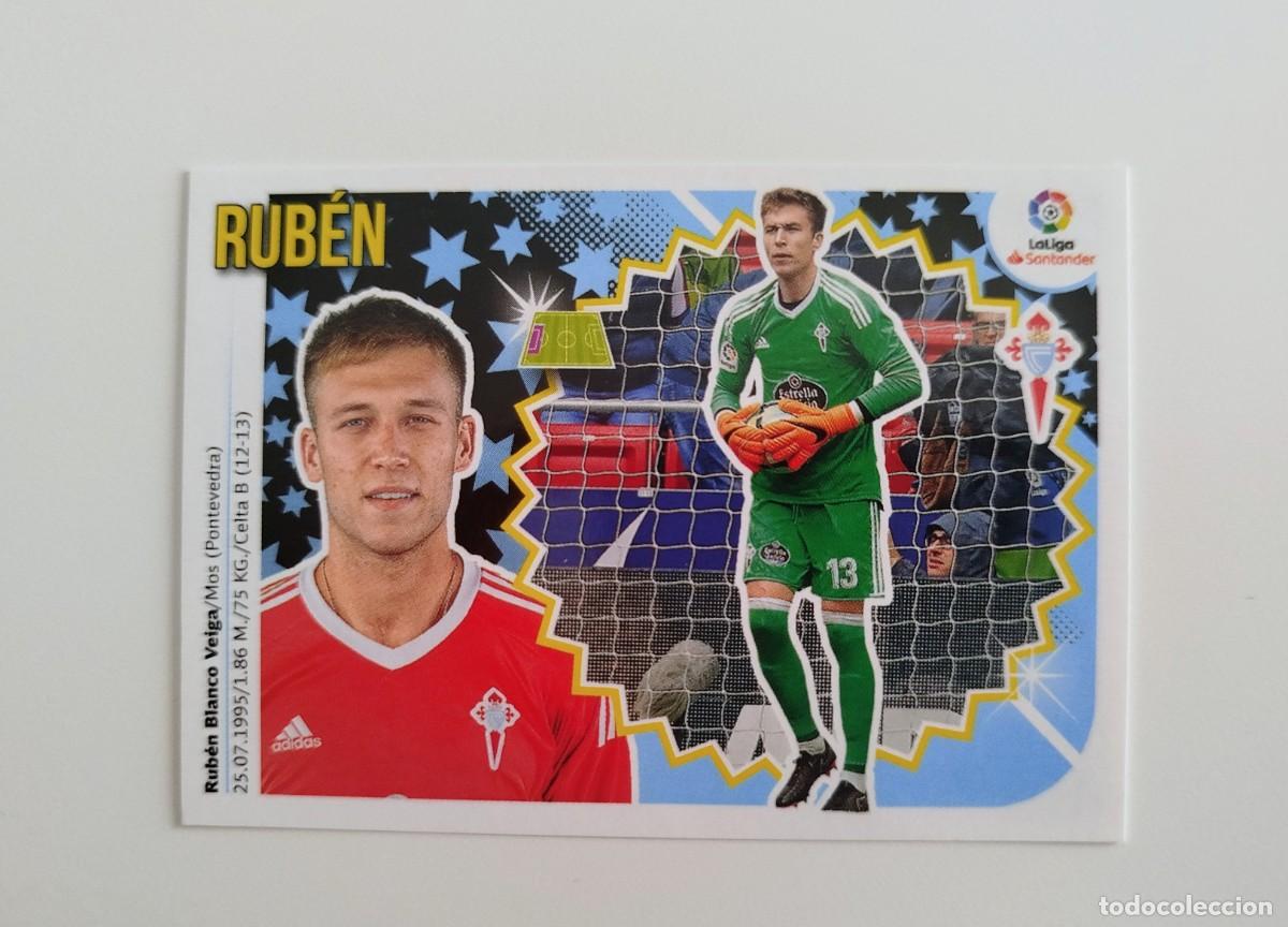 Cromos de F&uacute;tbol: Rub&eacute;n 2 SIN PEGAR NUNCA PEGADO RC Celta Vigo Liga Ediciones Este 18 19 / 2018 2019