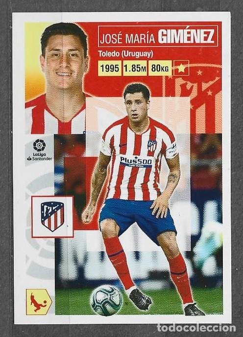 Cromos de F&uacute;tbol: Liga Este 20/21 - Gim&eacute;nez - N&ordm; 7 - Atl&eacute;tico de Madrid