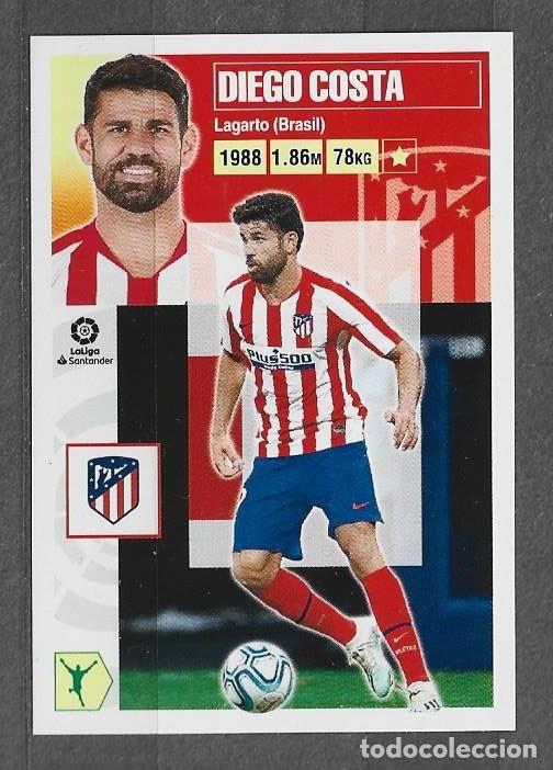 Cromos de F&uacute;tbol: Liga Este 20/21 - Diego Costa - N&ordm; 18 - Atl&eacute;tico de Madrid