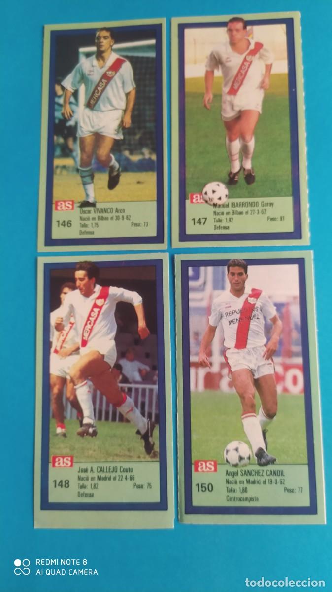 Cromos de F&uacute;tbol: RAYO VALLECANO 148 CALLEJO ASES DE LIGA 1989 1990- 89 90 SIN PEGAR -N2