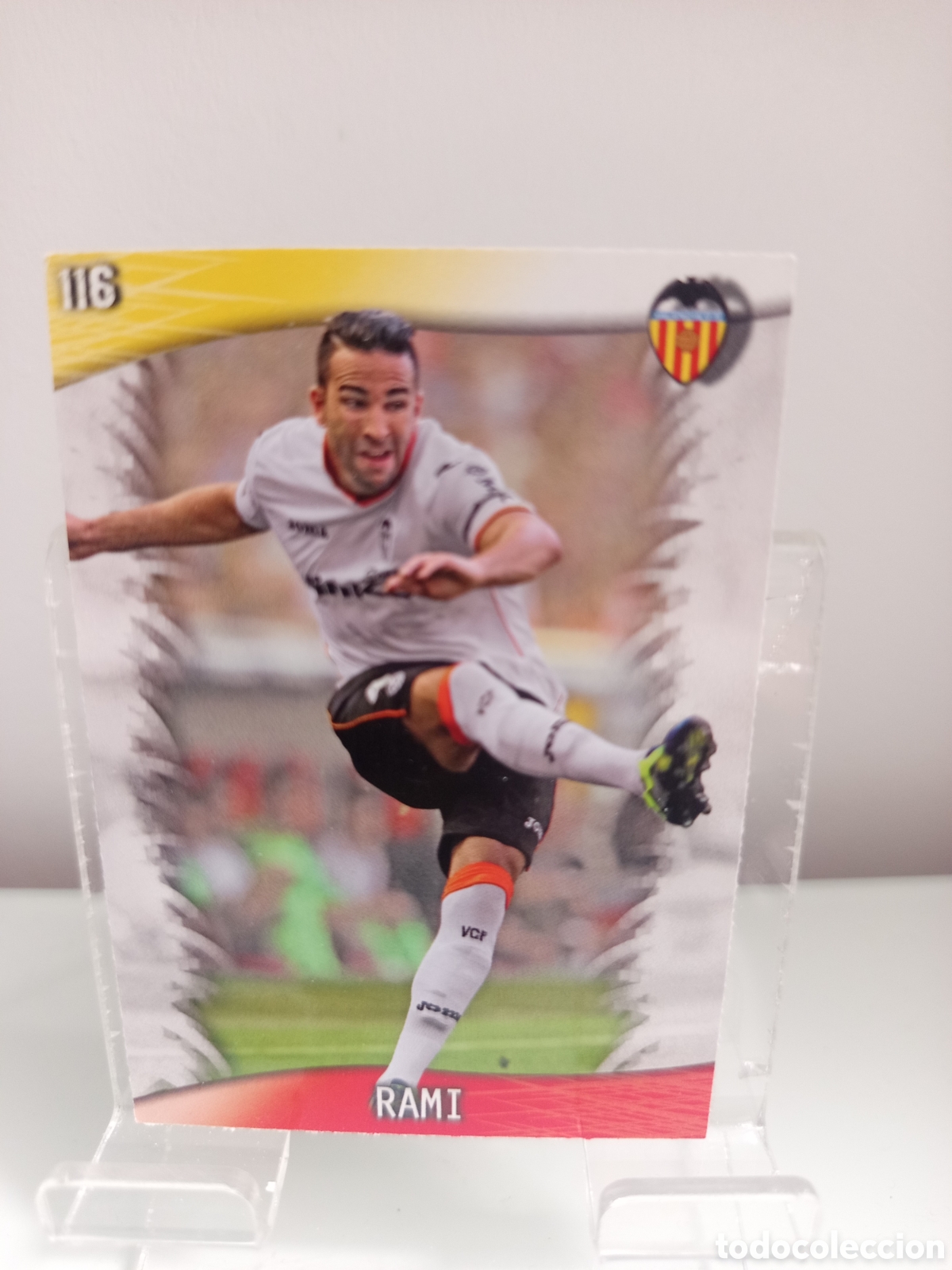 Cromos de F&uacute;tbol: ❇️ CROMO CARD ⚽ RAMI VALENCIA 116 FICHAS LIGA QUIZ GAME 2014 13 14 2013 2014 MUNDICROMO ❇️