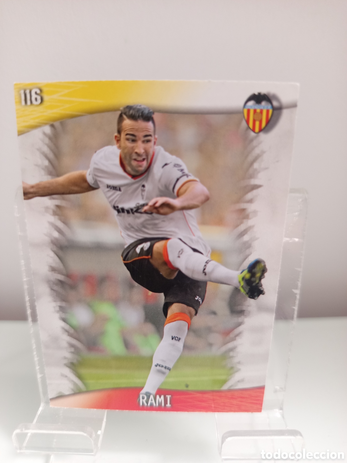 Cromos de F&uacute;tbol: ❇️ CROMO CARD ⚽ RAMI VALENCIA 116 FICHAS LIGA QUIZ GAME 2014 13 14 2013 2014 MUNDICROMO ❇️