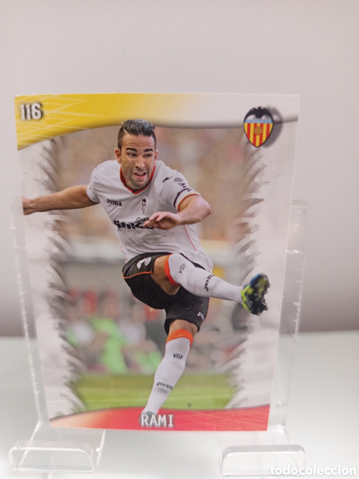Cromos de F&uacute;tbol: ❇️ CROMO CARD ⚽ RAMI VALENCIA 116 FICHAS LIGA QUIZ GAME 2014 13 14 2013 2014 MUNDICROMO ❇️