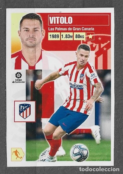 Cromos de F&uacute;tbol: Liga Este 20/21 - Vitolo - N&ordm; 14b - Atl&eacute;tico de Madrid