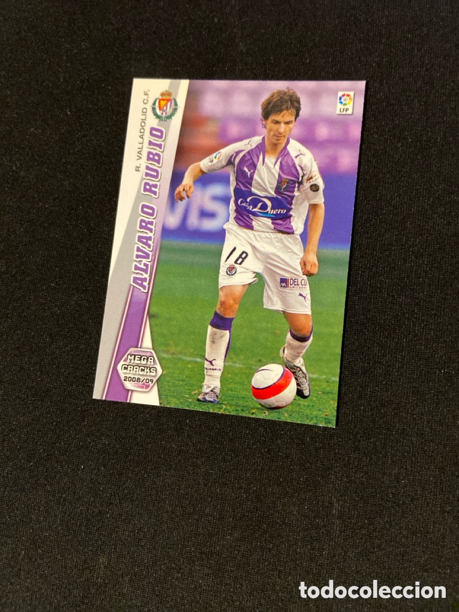 Cromos de F&uacute;tbol: ALVARO RUBIO 334 (VALLADOLID)