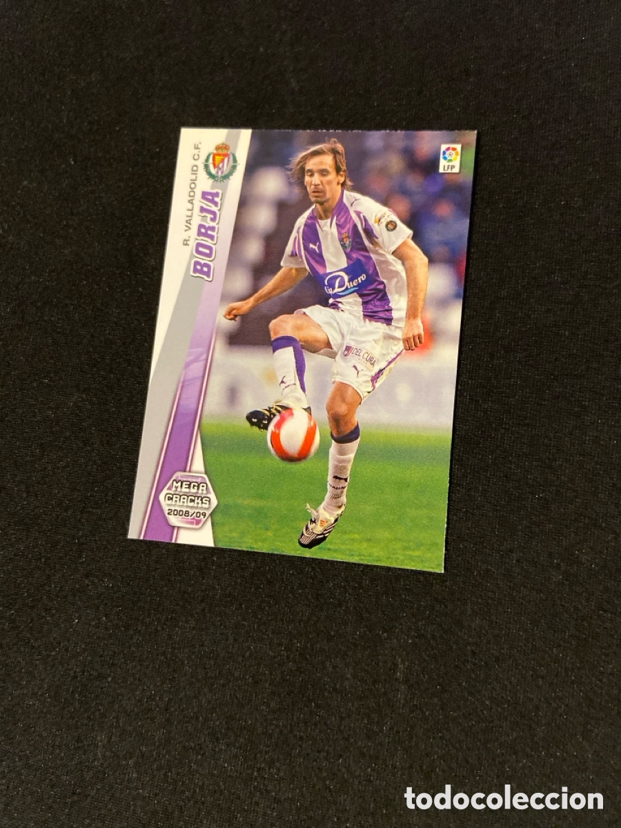 Cromos de F&uacute;tbol: BORJA 335 (VALLADOLID) MEGA