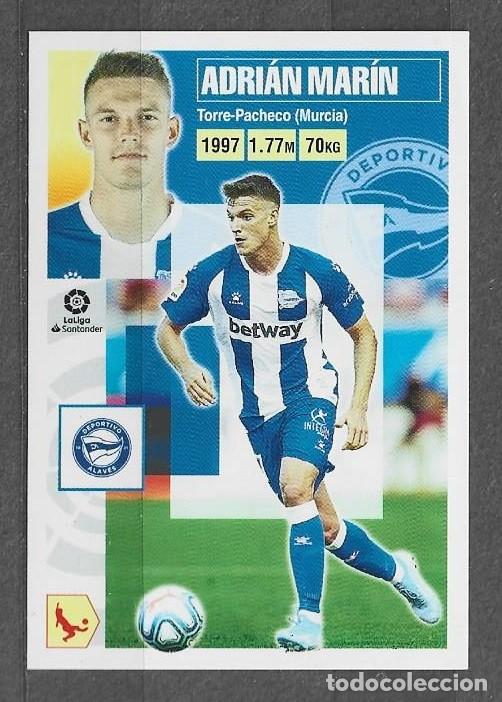 Cromos de Futebol: Liga Este 20/21 - Adri&aacute;n Mar&iacute;n - N&ordm; 8 - D. Alav&eacute;s