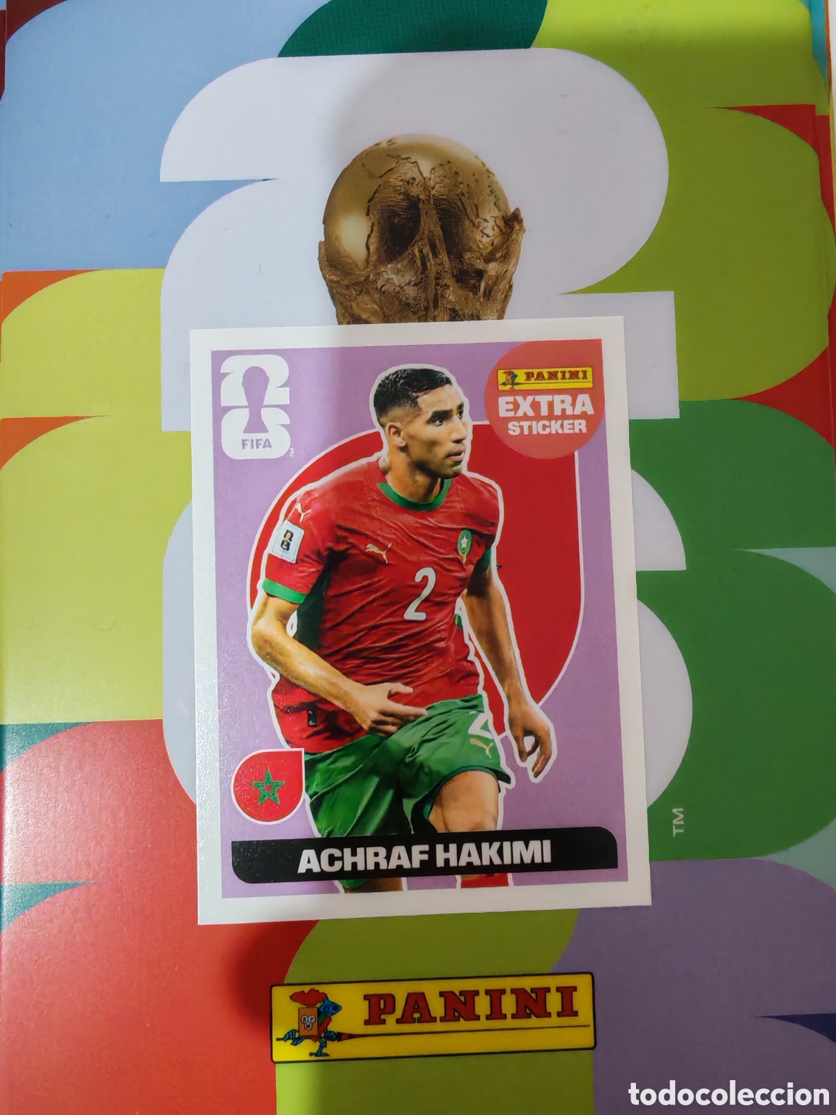 Cromos de Futebol: Hakimi Extra Sticker morado 2026
