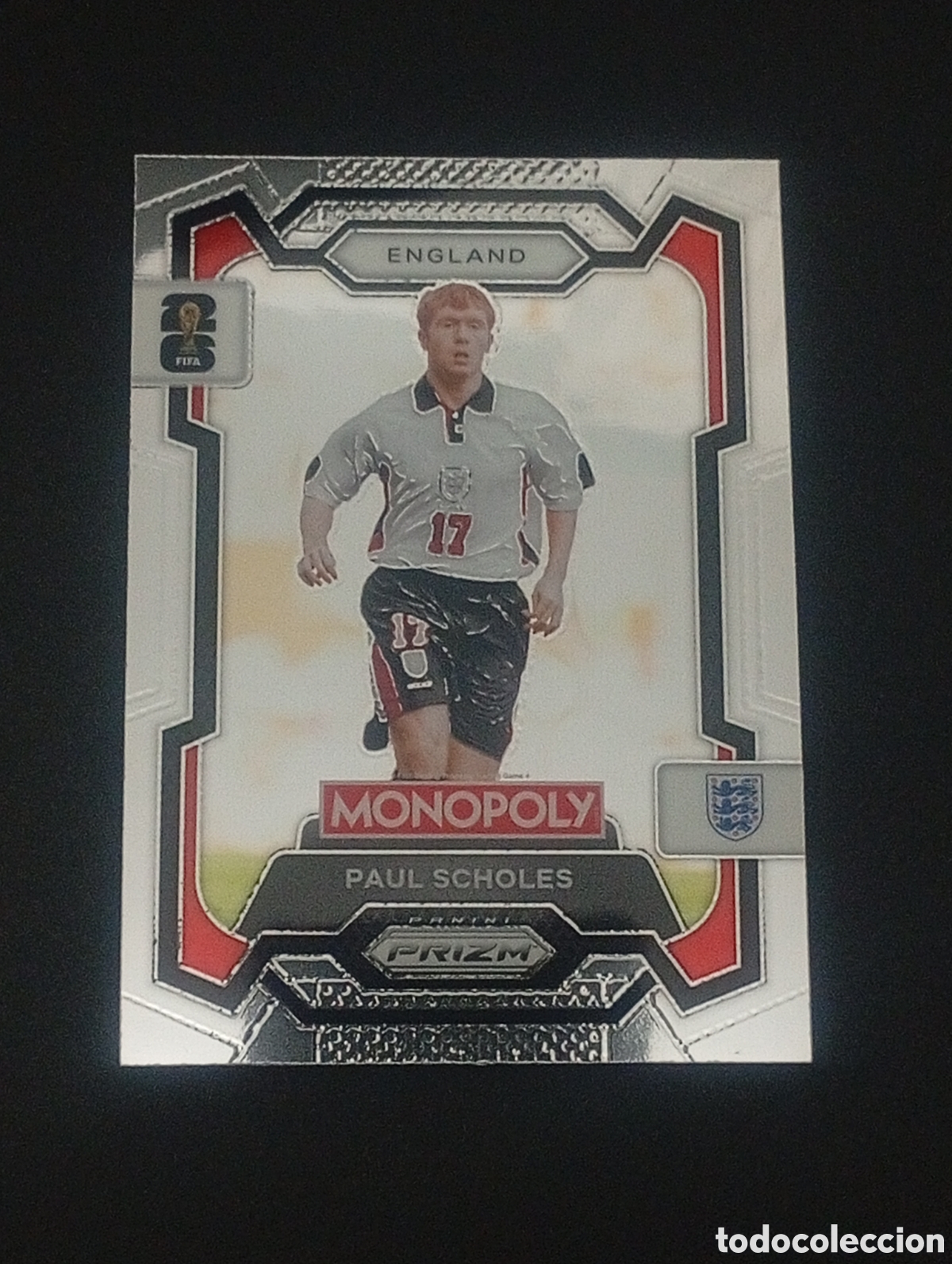 Cromos de F&uacute;tbol: 24 PAUL SCHOLES Selecci&oacute;n ENGLAND MONOPOLY FIFA 2026 WORLD CUP MUNDIAL CROMO TOPPS PANINI