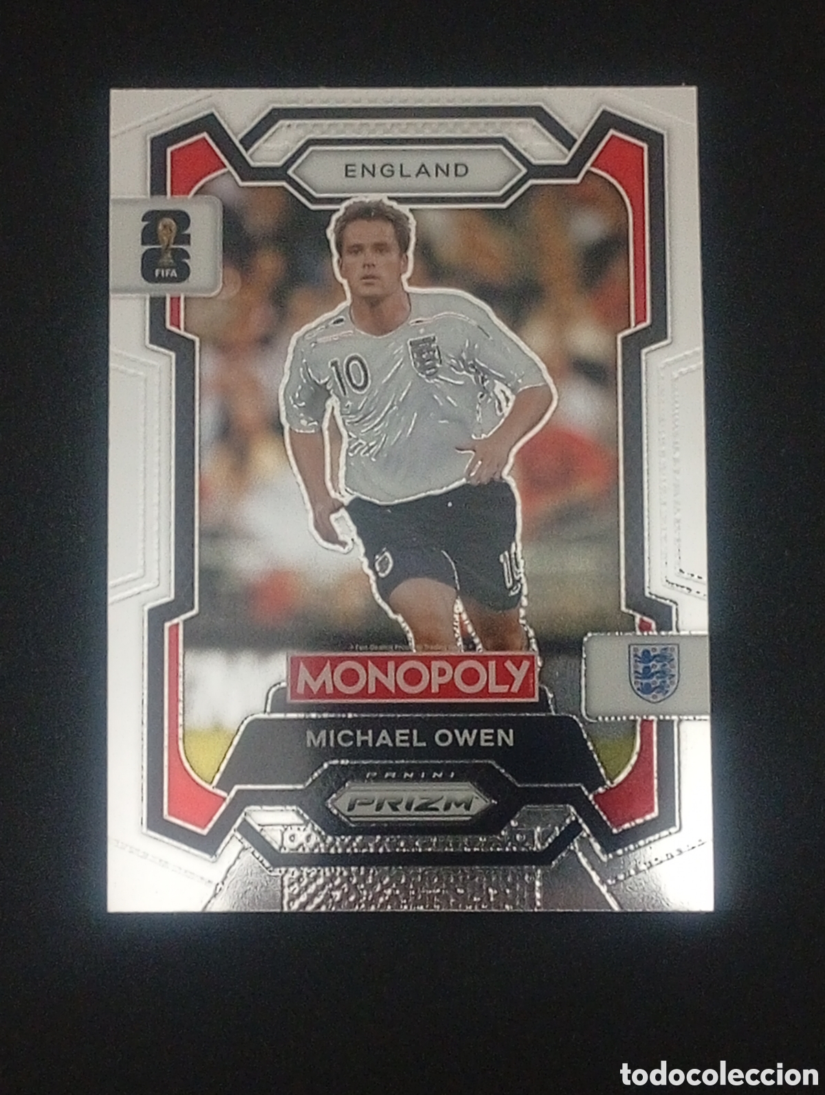 Cromos de F&uacute;tbol: 26 MICHAEL OWEN Selecci&oacute;n ENGLAND MONOPOLY FIFA 2026 WORLD CUP MUNDIAL CROMO TOPPS PANINI