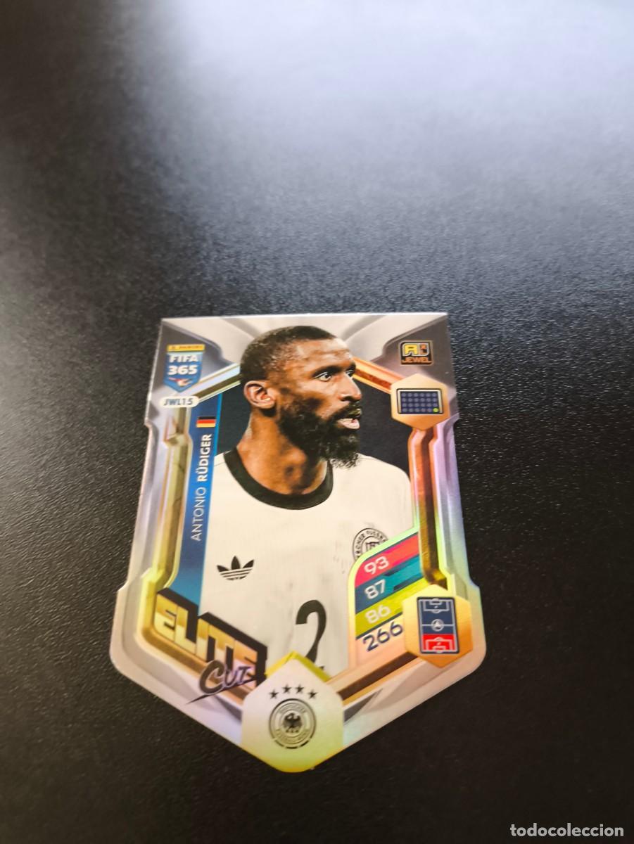 Cromos de F&uacute;tbol: JWL15 Antonio R&uuml;diger ALEMANIA JEWEL ELITE CUT PANINI ADRENALYN FIFA 365 2025 2026 NO LIGA ESTE