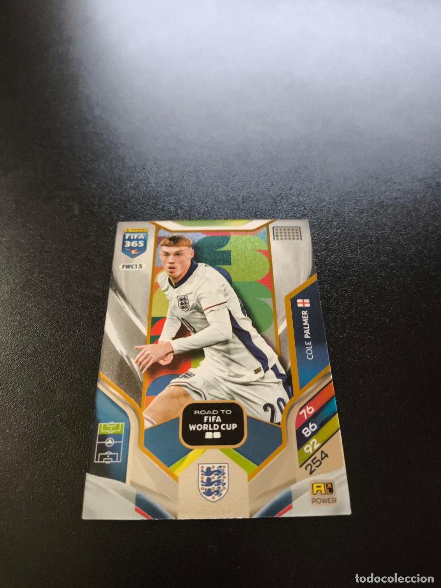 Cromos de F&uacute;tbol: FWC15 Cole Palmer INGLATERRA ROAD TO WORLD CUP PANINI ADRENALYN FIFA 365 2025 2026 NO LIGA ESTE