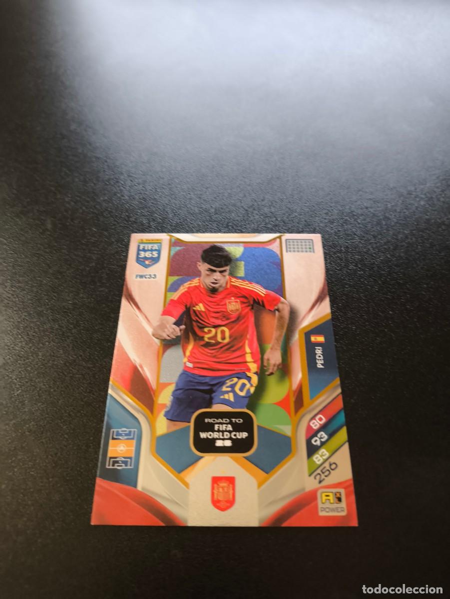Cromos de F&uacute;tbol: FWC33 Pedri BARCELONA ESPA&Ntilde;A ROAD TO WORLD CUP PANINI ADRENALYN FIFA 365 2025 2026 NO LIGA ESTE