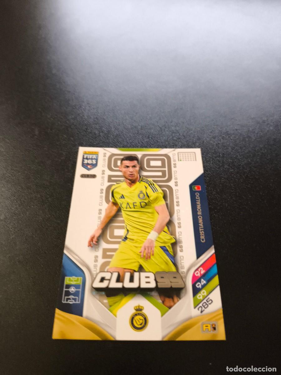 Figurine di Calcio: CLB10 Cristiano Ronaldo AL NASSR REAL MADRID CLUB 99 PANINI ADRENALYN FIFA 365 2025 2026 N LIGA ESTE