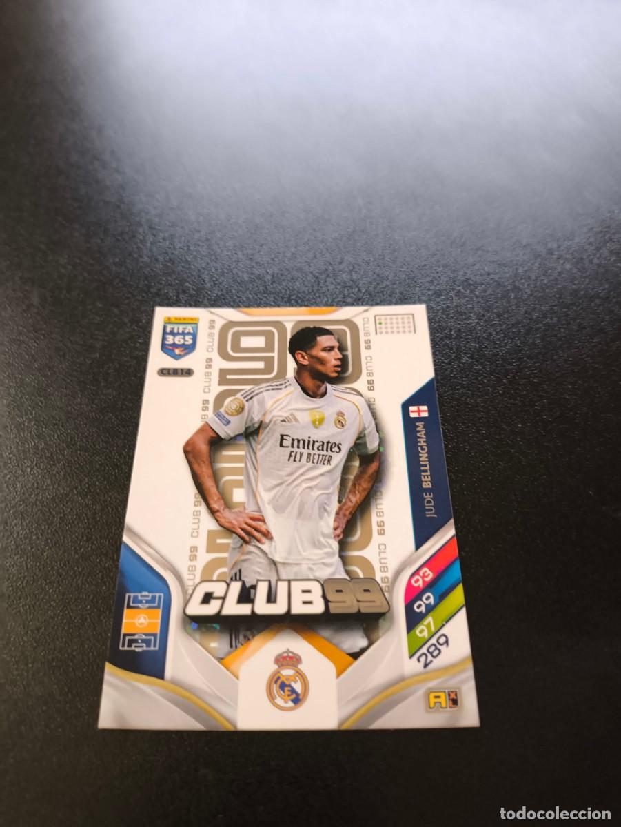 Cromos de F&uacute;tbol: CLB14 Jude Bellingham REAL MADRID CLUB 99 PANINI ADRENALYN FIFA 365 2025 2026 NO LIGA ESTE