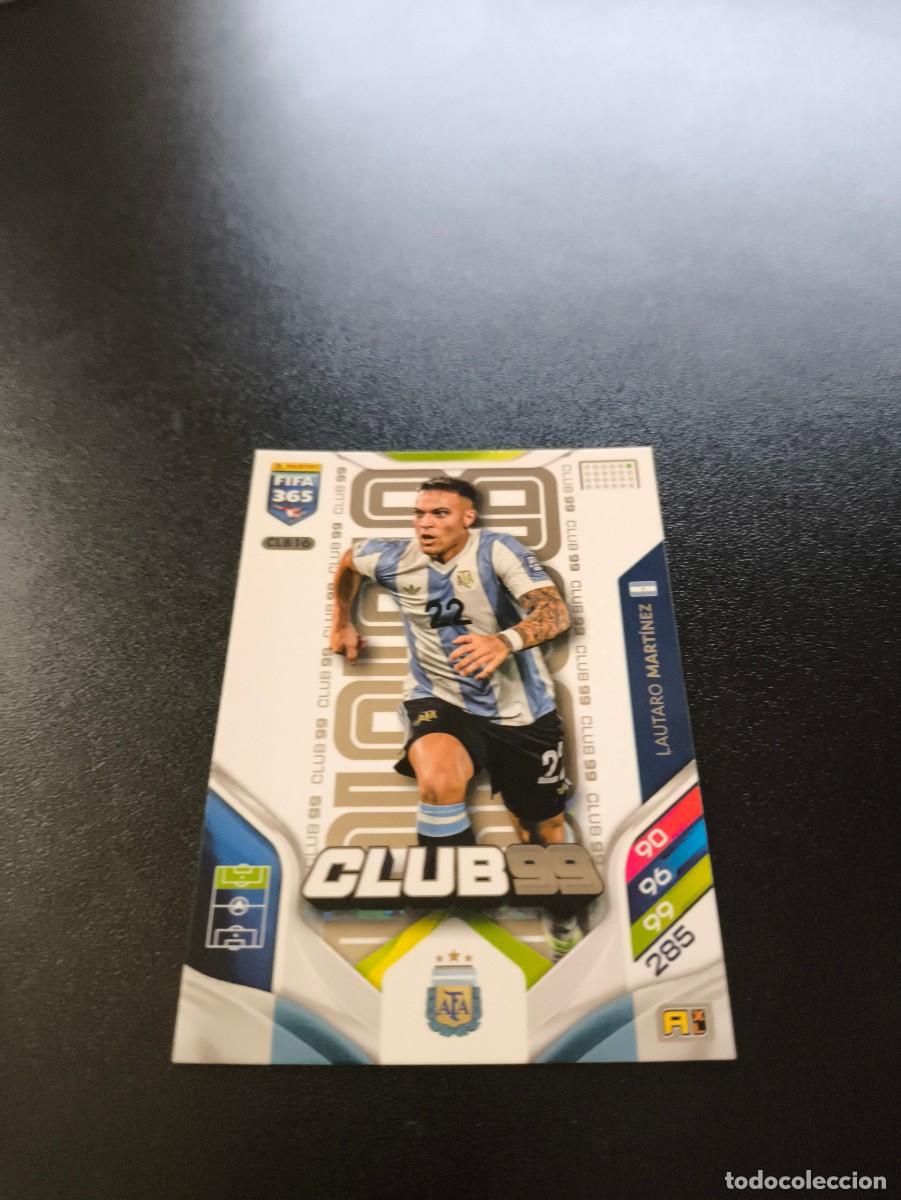 Cromos de F&uacute;tbol: CLB16 Lautaro Mart&iacute;nez ARGENTINA CLUB 99 PANINI ADRENALYN FIFA 365 2025 2026 NO LIGA ESTE