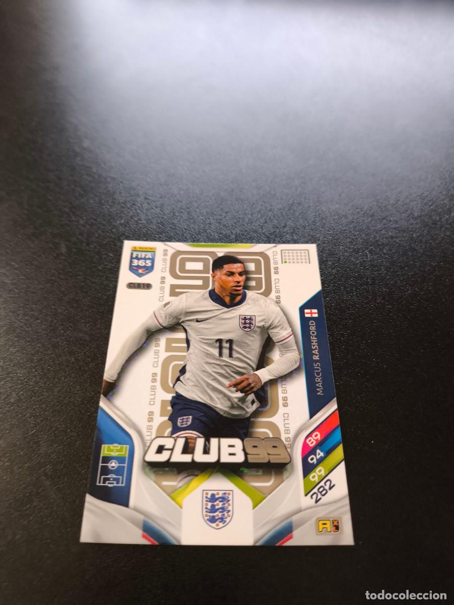 Cromos de F&uacute;tbol: CLB19 Marcus Rashford INGLATERRA CLUB 99 PANINI ADRENALYN FIFA 365 2025 2026 NO LIGA ESTE