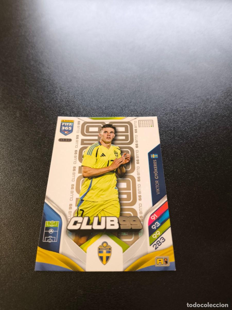 Cromos de F&uacute;tbol: CLB24 Viktor Gy&ouml;keres SUECIA CLUB 99 PANINI ADRENALYN FIFA 365 2025 2026 NO LIGA ESTE