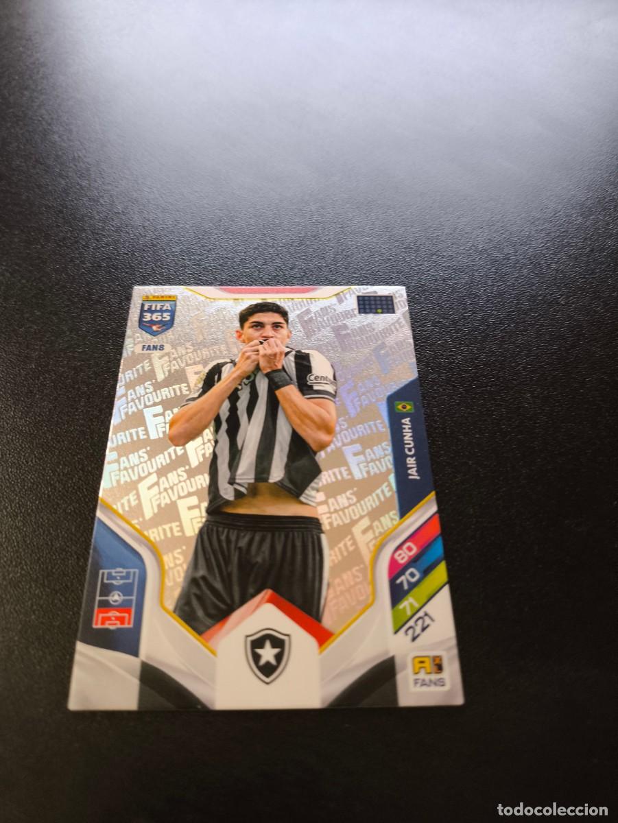 Cromos de F&uacute;tbol: FAN8 Jair Cunha BOTAFOGO PLATA FANS FAVOURITE PANINI ADRENALYN FIFA 365 2025 2026 NO LIGA