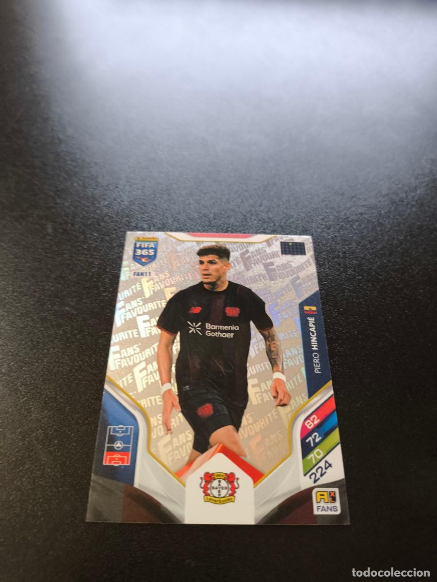 Cromos de F&uacute;tbol: FAN11 Piero Hincapi&eacute; PLATA LEVERKUSEN FANS FAVOURITE PANINI ADRENALYN FIFA 365 2025 2026 NO LIGA