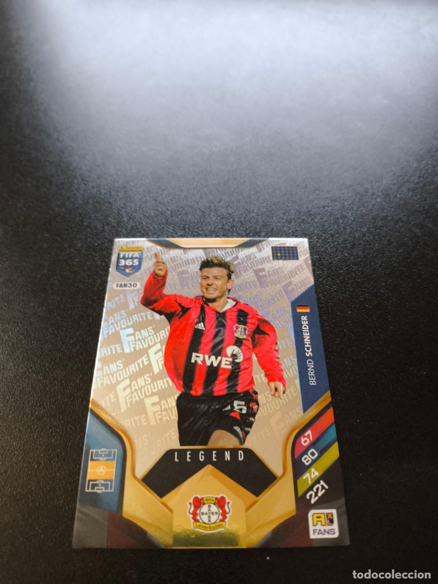 Cromos de F&uacute;tbol: FAN30 Bernd Schneider PLATA LEVERKUSEN FANS FAVOURITE PANINI ADRENALYN FIFA 365 2025 2026 LIGA