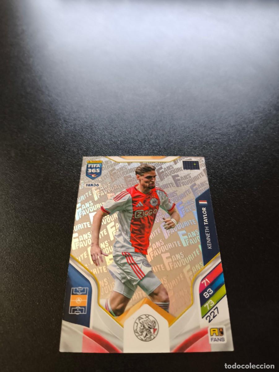 Cromos de F&uacute;tbol: FAN36 Kenneth Taylor PLATA AJAX FANS FAVOURITE PANINI ADRENALYN FIFA 365 2025 2026 LIGA