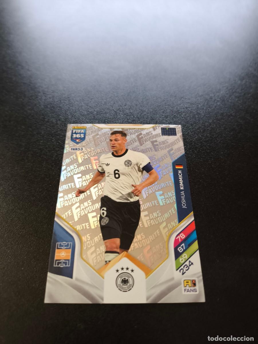 Cromos de F&uacute;tbol: FAN53 Joshua Kimmich ALEMANIA PLATA FANS FAVOURITE PANINI ADRENALYN FIFA 365 2025 2026 LIGA