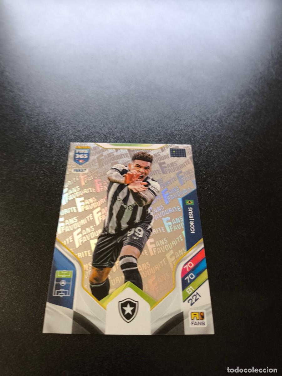 Cromos de F&uacute;tbol: FAN57 Igor Jesus BOTAFOGO PLATA FANS FAVOURITE PANINI ADRENALYN FIFA 365 2025 2026 LIGA