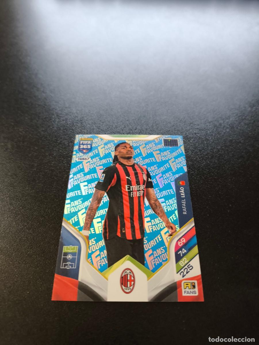 Cromos de F&uacute;tbol: FAN67 Rafael Le&atilde;o MILAN BLUE AZUL FANS FAVOURITE PANINI ADRENALYN FIFA 365 2025 2026 LIGA