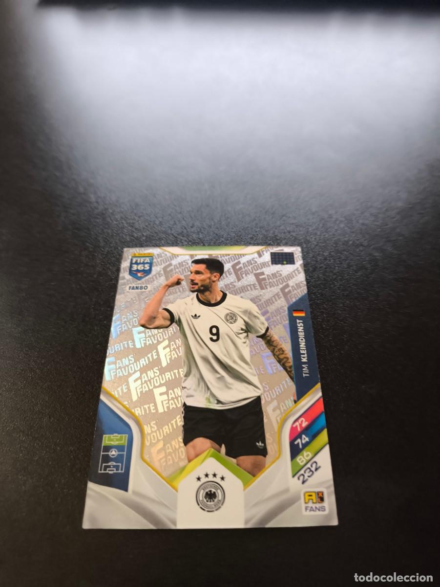 Cromos de F&uacute;tbol: FAN80 Tim Kleindienst PLATA ALEMANIA FANS FAVOURITE PANINI ADRENALYN FIFA 365 2025 2026 LIGA