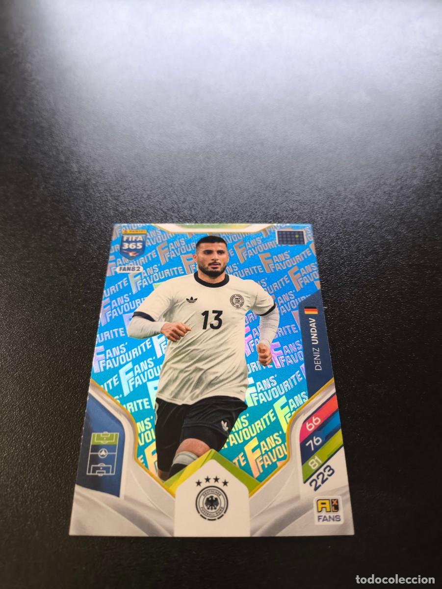 Cromos de F&uacute;tbol: FAN82 Deniz Undav BLUE AZUL ALEMANIA FANS FAVOURITE PANINI ADRENALYN FIFA 365 2025 2026 LIGA