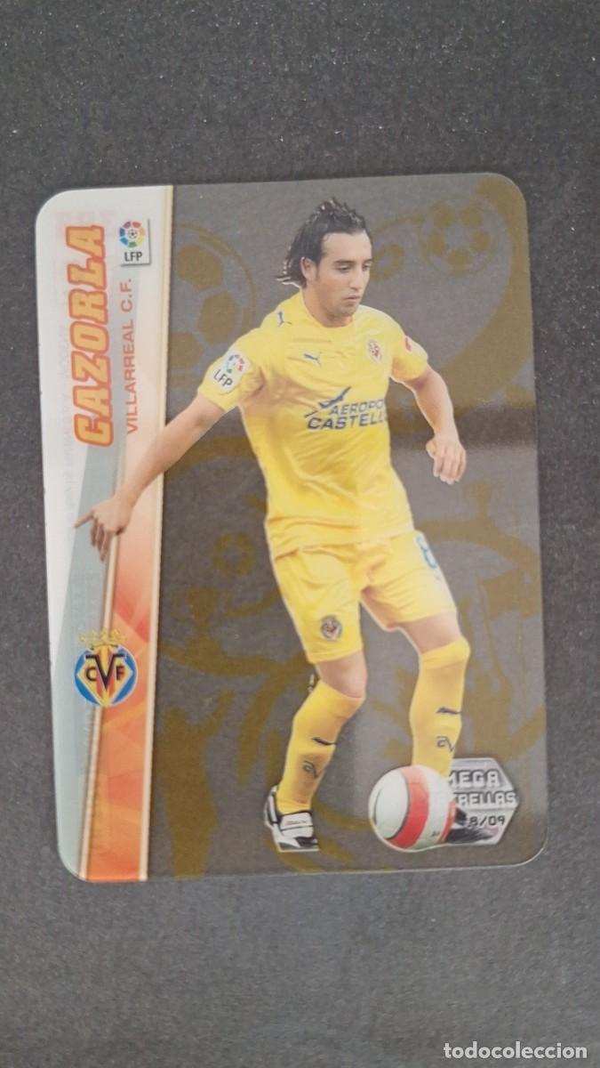 Cromos de F&uacute;tbol: L1 CAZORLA VILLARREAL C. F. MEGA ESTRELLAS 383 PANINI MEGACRACKS 2008 2009 08 09