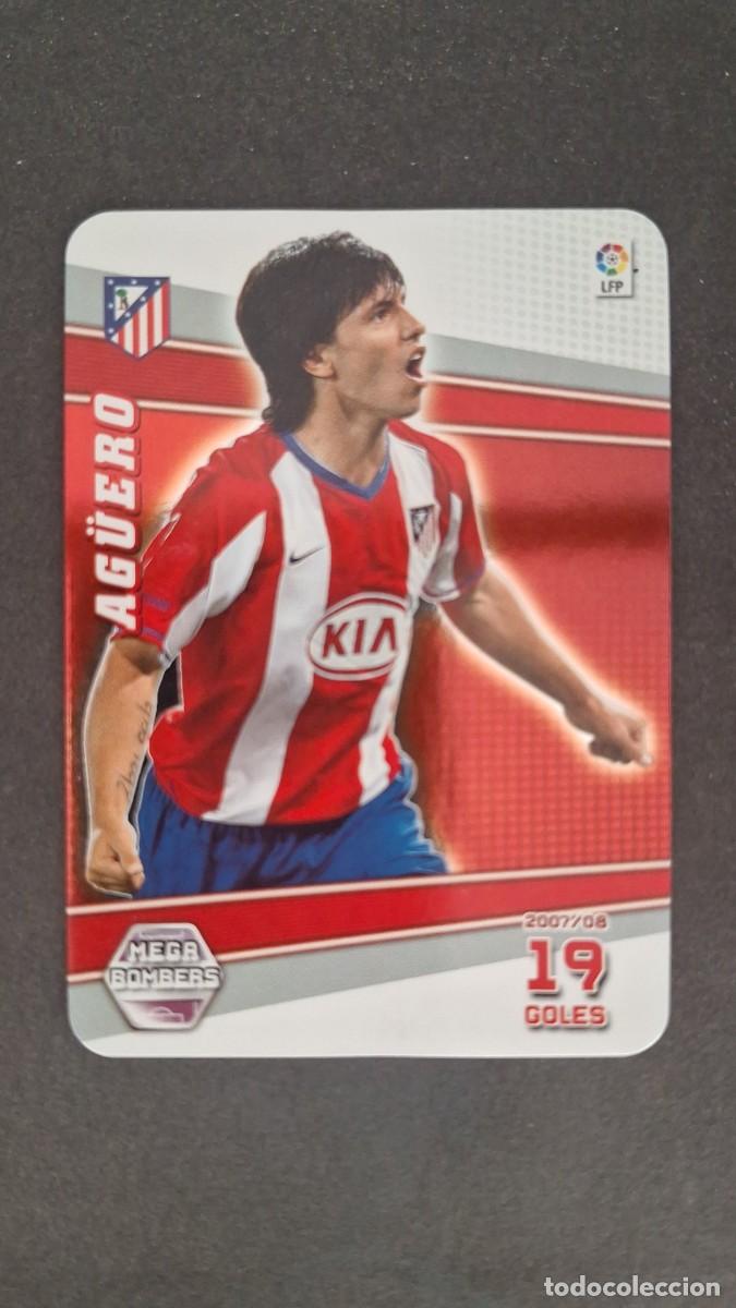 Cromos de F&uacute;tbol: L1 AG&Uuml;ERO ATLETICO DE MADRID MEGA BOMBERS 399 PANINI MEGACRACKS 2008 2009 08 09