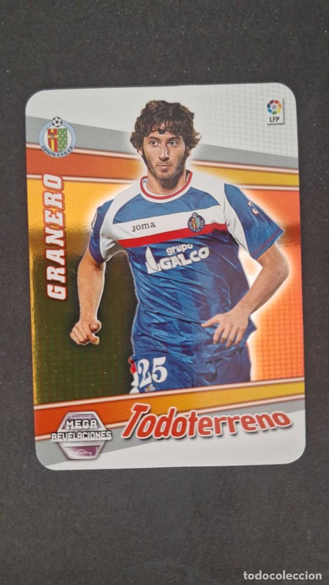 Cromos de F&uacute;tbol: L1 GRANERO GETAFE C. F. MEGA REVELACIONES 405 PANINI MEGACRACKS 2008 2009 08 09