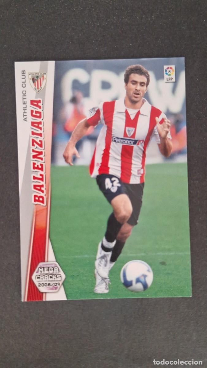 Cromos de F&uacute;tbol: L1 BALENZIAGA ATHLETIC CLUB DE BILBAO NUEVA FICHA 25 BIS PANINI MEGACRACKS 2008 2009 08 09