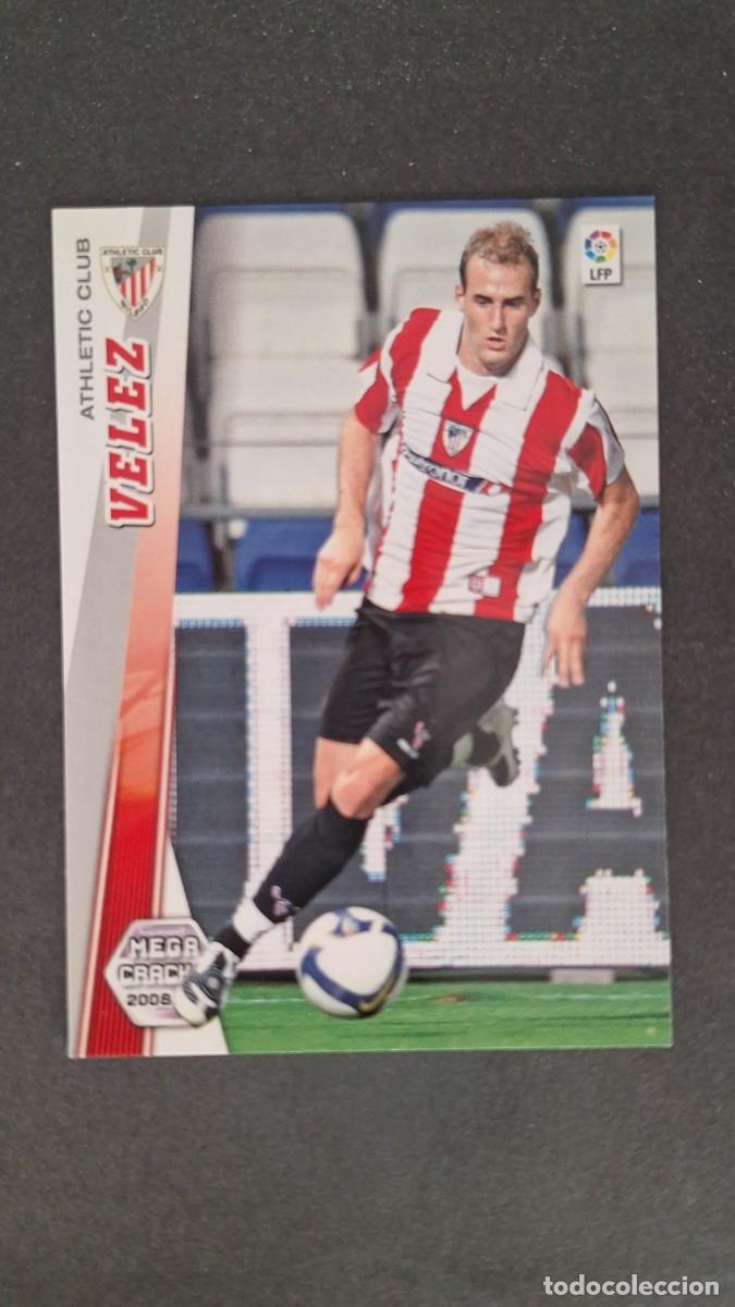 Cromos de F&uacute;tbol: L1 VELEZ ATHLETIC CLUB DE BILBAO NUEVA FICHA 36 BIS PANINI MEGACRACKS 2008 2009 08 09