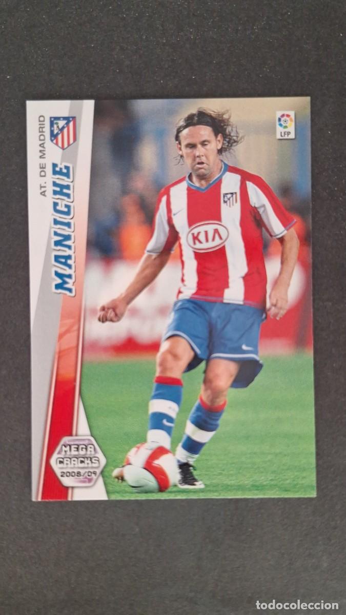 Cromos de F&uacute;tbol: L1 MANICHE ATLETICO DE MADRID NUEVA FICHA 49 BIS PANINI MEGACRACKS 2008 2009 08 09