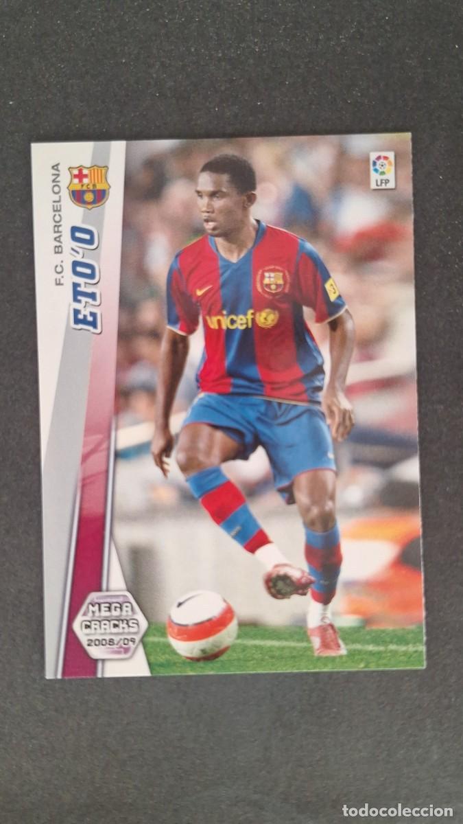 Cromos de F&uacute;tbol: L1 ETO'O F. C. BARCELONA NUEVA FICHA 69 BIS PANINI MEGACRACKS 2008 2009 08 09
