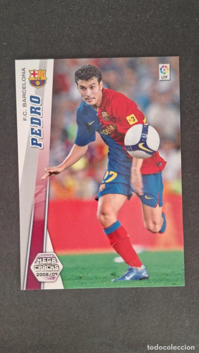 Cromos de F&uacute;tbol: L1 PEDRO F. C. BARCELONA NUEVA FICHA 71 BIS PANINI MEGACRACKS 2008 2009 08 09