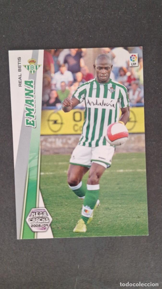Cromos de F&uacute;tbol: L1 EMANA REAL BETIS BALOMPIE NUEVA FICHA 84 BIS PANINI MEGACRACKS 2008 2009 08 09