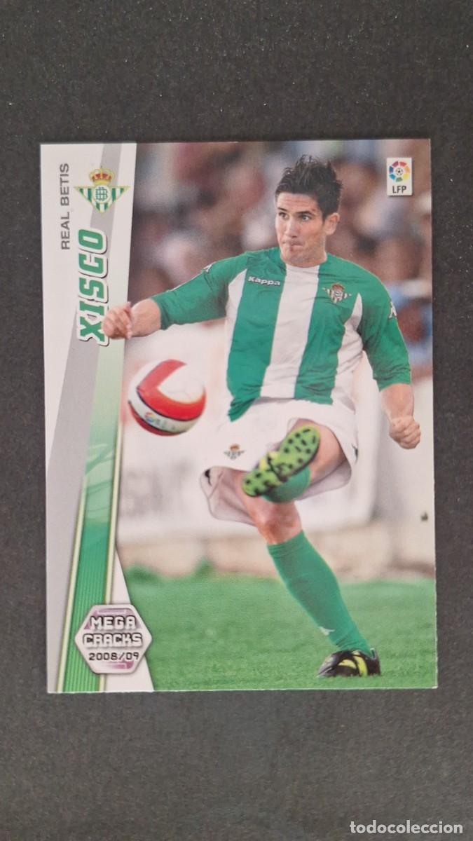 Cromos de F&uacute;tbol: L1 XISCO REAL BETIS BALOMPIE NUEVA FICHA 90 BIS PANINI MEGACRACKS 2008 2009 08 09