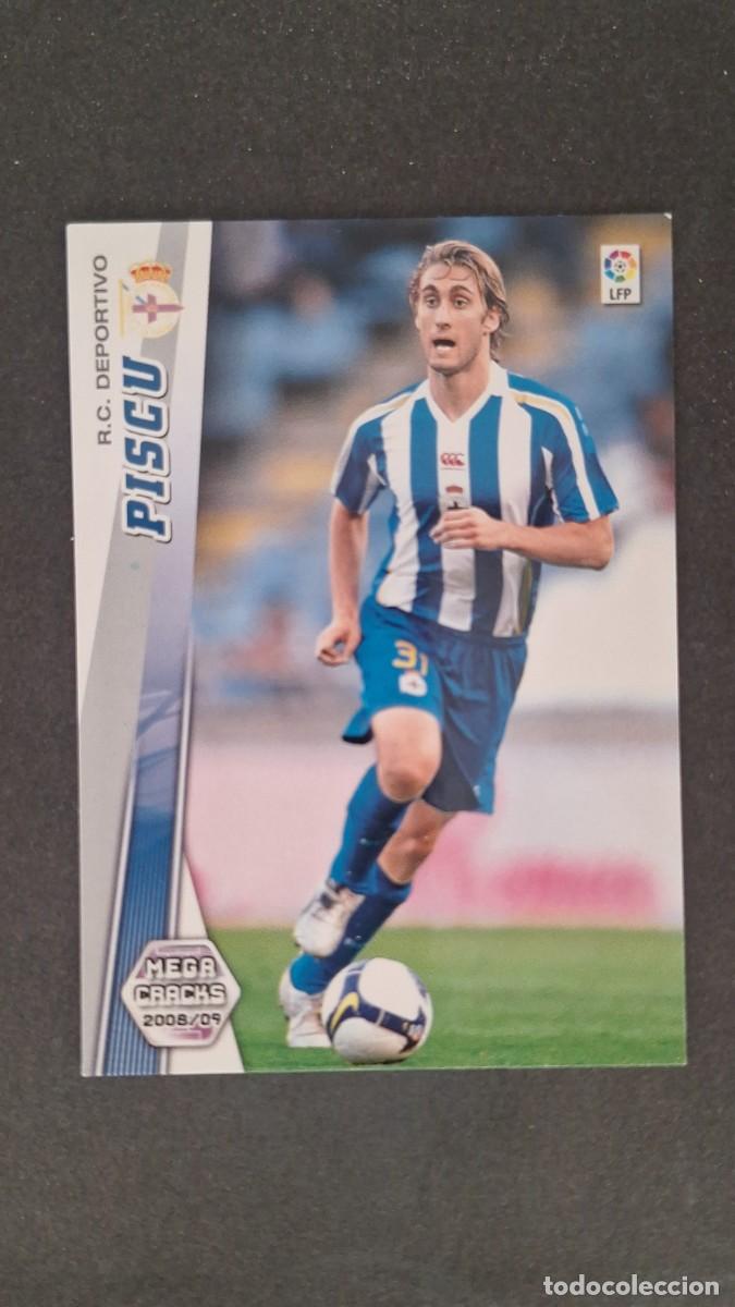 Cromos de F&uacute;tbol: L1 PISCU DEPORTIVO DE LA CORU&Ntilde;A NUEVA FICHA 97 BIS PANINI MEGACRACKS 2008 2009 08 09
