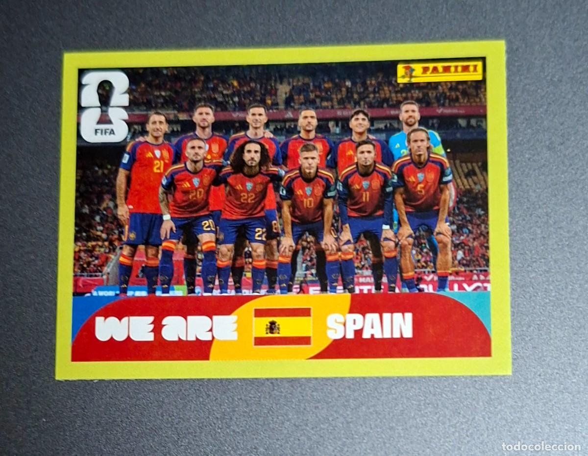 Cromos de F&uacute;tbol: TEAM EQUIPO ESP-13----STICKER EDICION SUIZA- UNUTED EDITION, FONDO VERDE PISTACHO