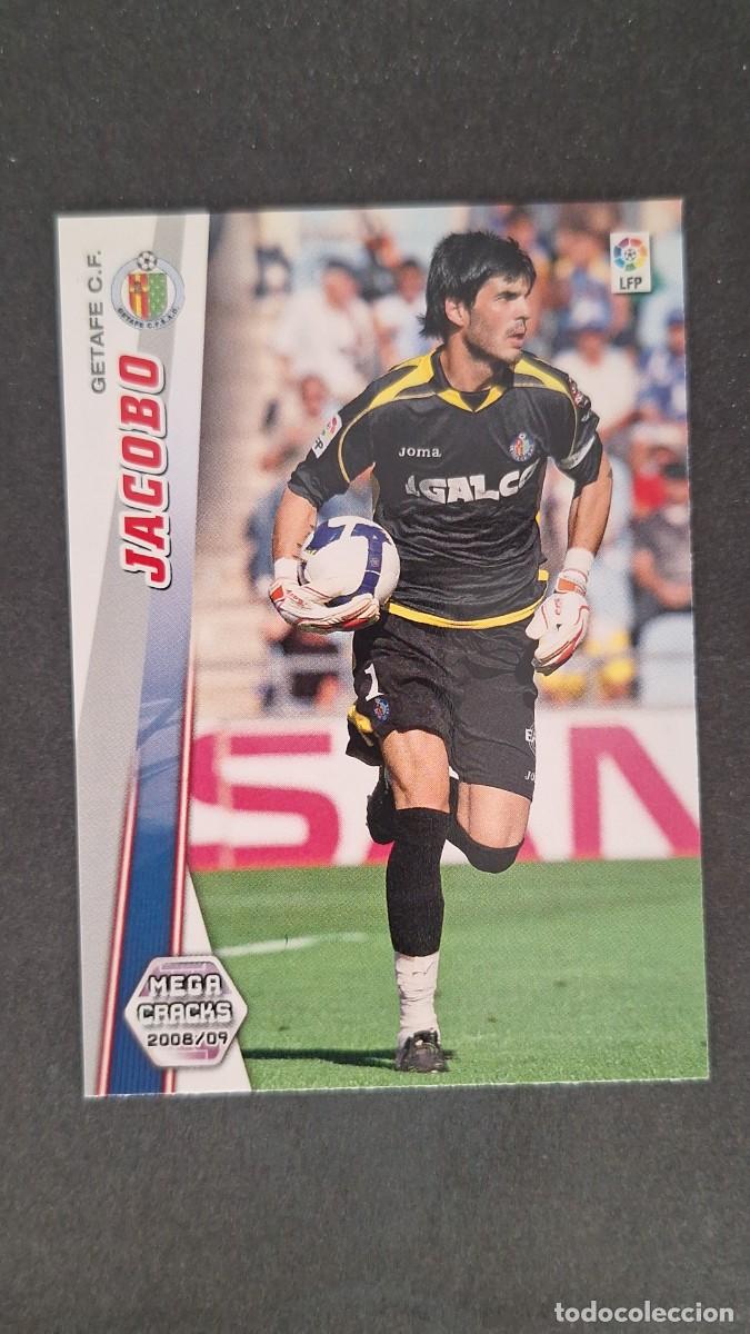 Cromos de F&uacute;tbol: L1 JACOBO GETAFE C. F. NUEVA FICHA 128 BIS PANINI MEGACRACKS 2008 2009 08 09