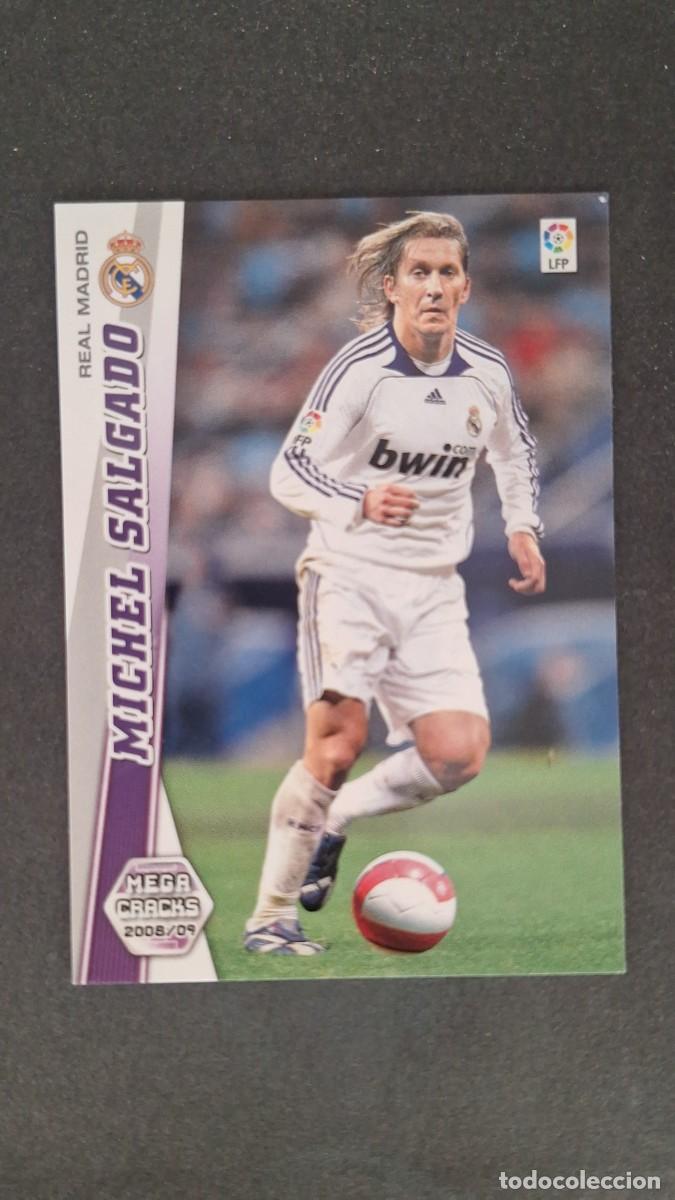 Cromos de F&uacute;tbol: L1 MICHEL SALGADO REAL MADRID NUEVA FICHA 148 BIS PANINI MEGACRACKS 2008 2009 08 09