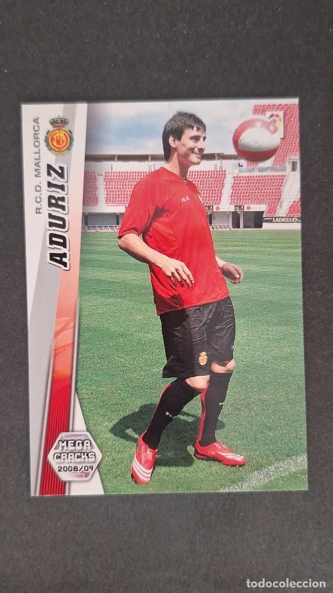 Cromos de Futebol: L1 ADURIZ R. C. D. MALLORCA NUEVA FICHA 195 BIS PANINI MEGACRACKS 2008 2009 08 09