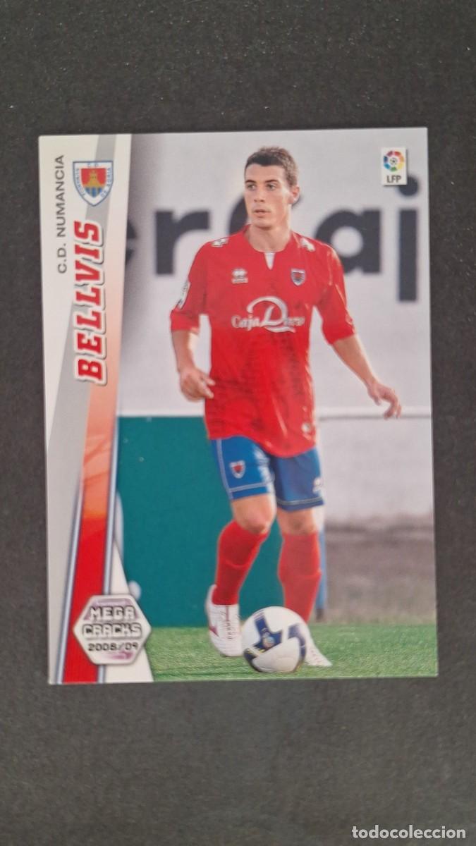 Cromos de Futebol: L1 BELLVIS C. D. NUMANCIA NUEVA FICHA 204 BIS PANINI MEGACRACKS 2008 2009 08 09