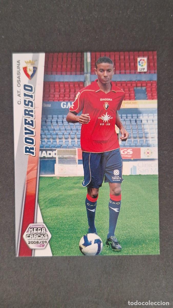 Cromos de Futebol: L1 ROVERSIO C. A. OSASUNA NUEVA FICHA 220 BIS PANINI MEGACRACKS 2008 2009 08 09