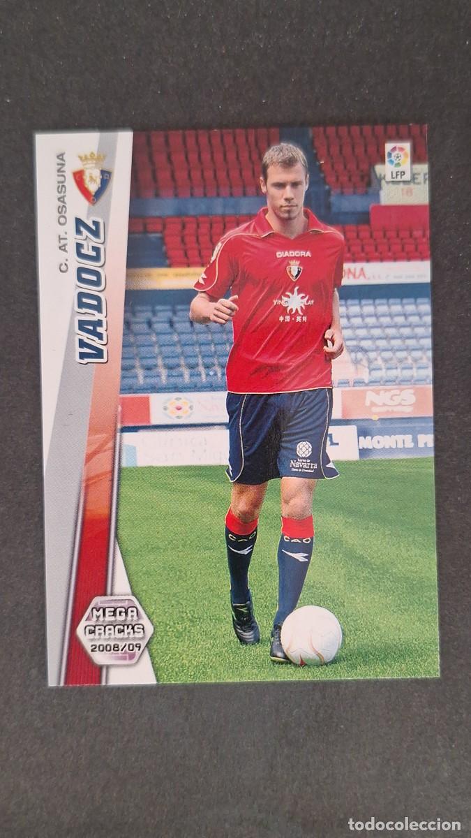 Cromos de Futebol: L1 VADOCZ C. A. OSASUNA NUEVA FICHA 230 BIS PANINI MEGACRACKS 2008 2009 08 09